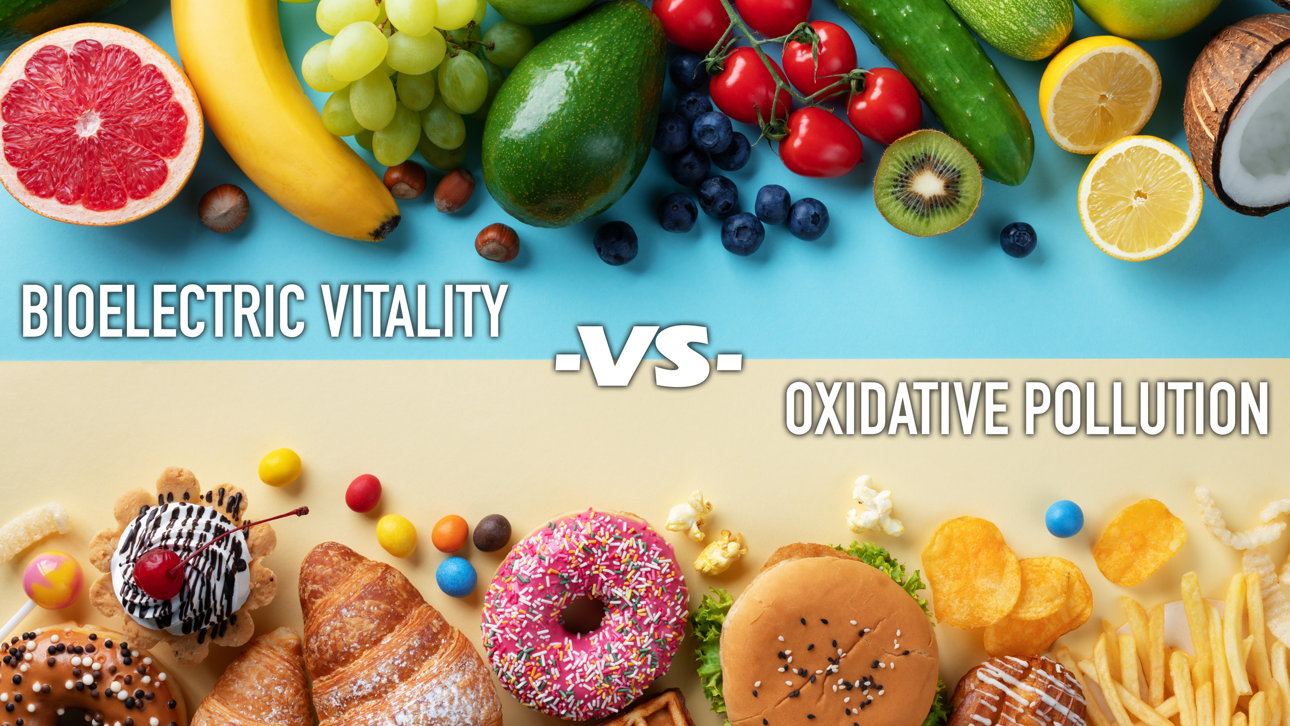 Vitalidade Bioelétrica VS Poluição Oxidativa