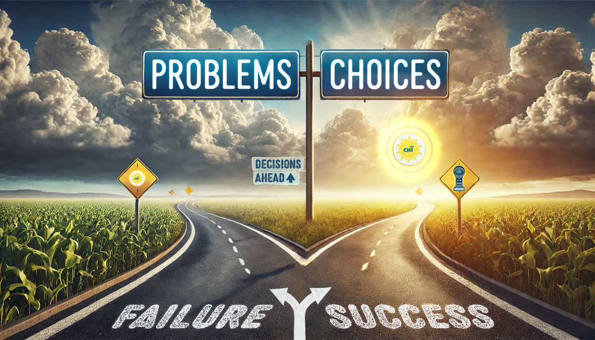 Problems & Choices = Failure or Success