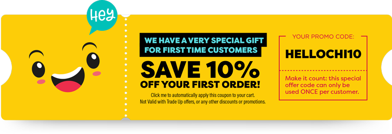 10% OFF For First Time Customers