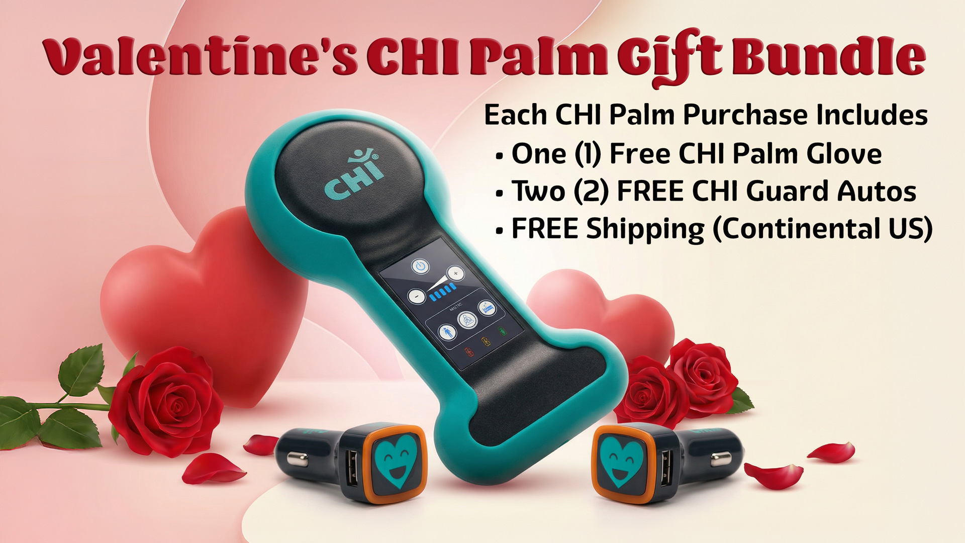 Valentine’s CHI Palm Gift Bundle